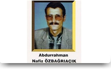 Abdurrahman Nafiz Özbağrıaçık kimdir?